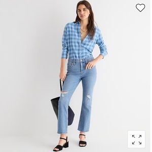 J. CREW Distressed Jeans With Perfecting Pockets New With Tag